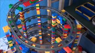 Duplo Eisenbahn Extrem 6 Ebenen mit Edlosschleife [upl. by Aihpled]