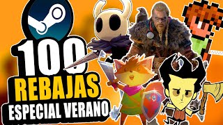 🏷️ ESPECIAL VERANO 🏷️ Las 100 MEJORES OFERTAS de STEAM 2024  SauKoz Time [upl. by Albertine]