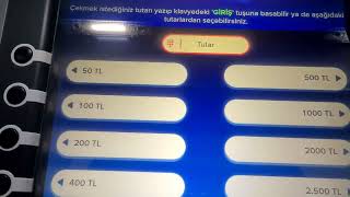 İş Bankası ATMden PAYCELL Kart İle Para Çekme [upl. by Zora]