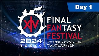 Day 1 FINAL FANTASY XIV FAN FESTIVAL 2024 in TOKYO [upl. by Annerb]