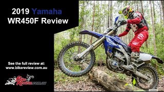 2019 Yamaha WR450F Full Review [upl. by Eicnahc]