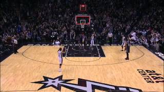 Omer Asik Own Basket Tim Duncan tip in at the buzzer to force OT Pelicans vs Spurs Dec 31 2014 [upl. by Acie]