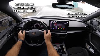 Cupra Formentor 15 TSI 150 HP DSG Performans Sürüşü  Ethanol E10 Yakıt Denedim  Racechip reklam [upl. by Homerus]