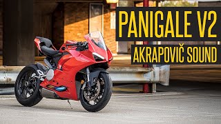 2020 Ducati Panigale V2 With Full Titanium Akrapovič System Startup Sounds 4500 Option [upl. by Dasha]