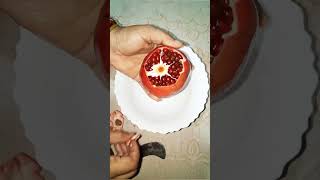 Amazing pomegranate cutting 😍 [upl. by Terrej]