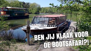 Bootsafari Safaripark Beekse Bergen [upl. by Lenrad]