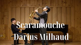 DMilhaud  Scaramouche Op165c [upl. by Annaed]