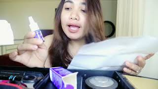 UNBOXING  RIVIEW COLLYRE BLUE laiter BAHASA INDONESIA [upl. by Ymmac741]