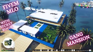 Fivem Mlo Gang Mansion Fivem Mafia Mansion  Fivem beautiful interior Fivem gang mansion [upl. by Ecyar]