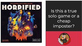 Horrified Solo Game [upl. by Care]