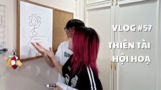 VLOG 57 THIÊN TÀI HỘI HOẠ  duongfynn [upl. by Acirat]