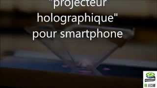 Projection holographique [upl. by Miksen]