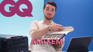 Les 10 Essentiels d’Amixem Spacefox piano et AirTags  GQ [upl. by Dalli]