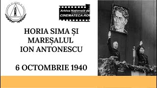 Discursurile lui Horia Sima și al generalului Ion Antonescu 6 octombrie 1940 [upl. by Nirik26]