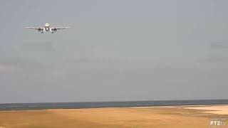 VivaAerobús A320neo Arriving St Maarten SXM from Cancun 4182020 [upl. by Nahem]