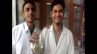 laboratory preparation of Diazomethane [upl. by Heer]