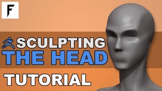 How to Sculpt a Head  ZBrush Tutorial [upl. by Brackely863]