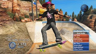 Skate 3  MEGAPARK TRICKLINING  X7 Albert [upl. by Bertolde]