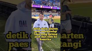 detik detik marten paes mendatangi fans yang datang jauh dari indo ke Amerika [upl. by Akimot]