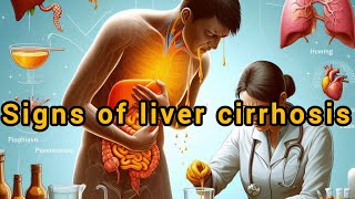 10 SIGNS OF LIVER CIRRHOSIS YOU SHOULD KNOW [upl. by Nelluc]