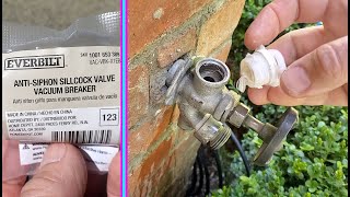 How to Fix a Leaky Outdoor Faucet Spigot Как отремонтировать протекающий кран [upl. by Atnas427]