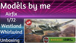 British Heavy Fighter Airfix Oldie 172 Whirlwind Unboxing [upl. by Leaw]