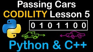 Passing Cars in Python and C Codility Solutions Lesson 5 [upl. by Gelb]