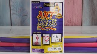 Art Rods Bendable Poseable Foam Rods For Artists and Inventors [upl. by Eatton]