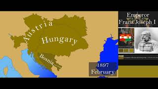 The History Of Austria Hungary Every Month [upl. by Gilberta]