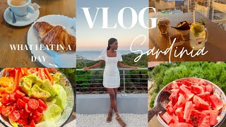 Vlog What I eat in a day in Sardinia Italy [upl. by Ainoz]