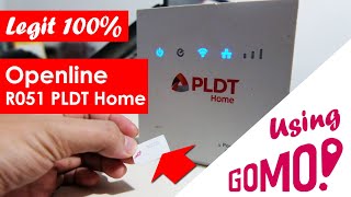 PLDT R051 Openline with GOMO SIM Tested 100 [upl. by Goldie927]