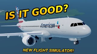 The NEW ROBLOX Flight Simulator Roblox [upl. by Aicenad]