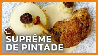 Suprême de pintade crème de Champagne 🥂 [upl. by Montague]