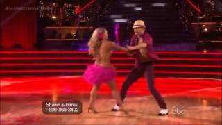 Shawn Johnson and Derek  Mambo  DWTS Allstars Week 4 [upl. by Firooc]