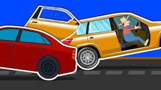 SUV Car  Car Garage  Videos for kids [upl. by Yrrad]