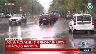 Cod galben de vijelii ploi torențiale și grindină Trei județe au intrat deja sub avertizarea meteo [upl. by Hogarth]