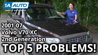 Top 5 Problems Volvo V70 XC Wagon 20012007 2nd Generation [upl. by Eibbil]