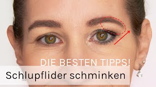 Schlupflider schminken  Die BESTEN Tipps [upl. by Vickey867]