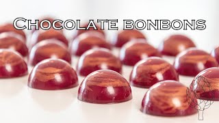 How to make the perfect chocolate bonbons  Friandise special [upl. by Etteiram838]