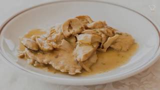 Scaloppine ai funghi porcini un piatto fantastico e facile da preparare [upl. by Naresh257]