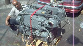 Yanmar 4LHHTE 140 HP Marine Complete engine [upl. by Esiralc969]