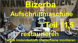 Bizerba VS6 restaurieren Teil 115 Flosse reparieren [upl. by Getter]