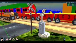 Trainz Railfanning Pt 90 Woodville Toy Trains Galore [upl. by Nnylacissej]