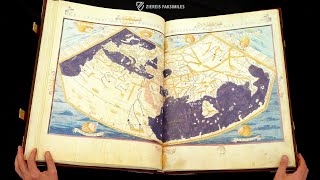 DIE COSMOGRAPHIA DES CLAUDIUS PTOLEMÄUS  Blättern im Faksimile 4k  UHD [upl. by Hnil]