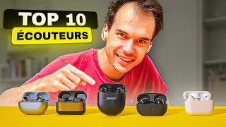 TOP 10 MEILLEURS ÉCOUTEURS SANS FIL 2024 pour tous les usages et budgets [upl. by Hosfmann]