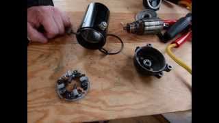 Servicingrebuild your starter motor [upl. by Irreg]