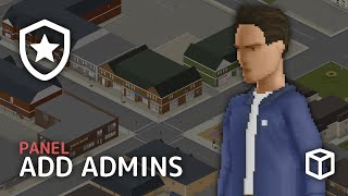 How to Set Admins on a Project Zomboid Server [upl. by An]