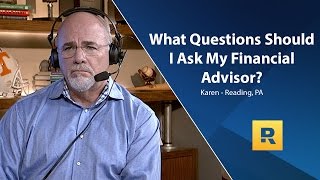 What Questions Should I Ask My Financial Advisor [upl. by Temple713]