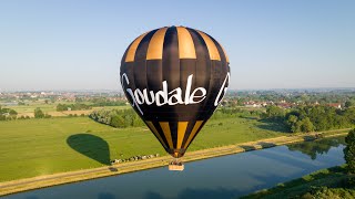 Montgolfière Goudale  les premières images [upl. by Ynnad]