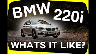 BMW 220i M Sport Coupe  Whats It Like [upl. by Drallim]